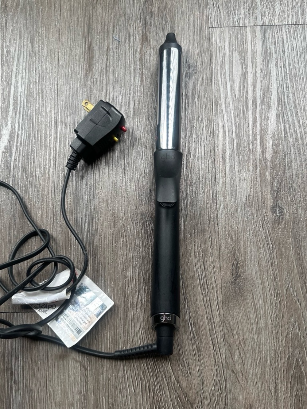 ghd Black and Silver Styling Curling Wand